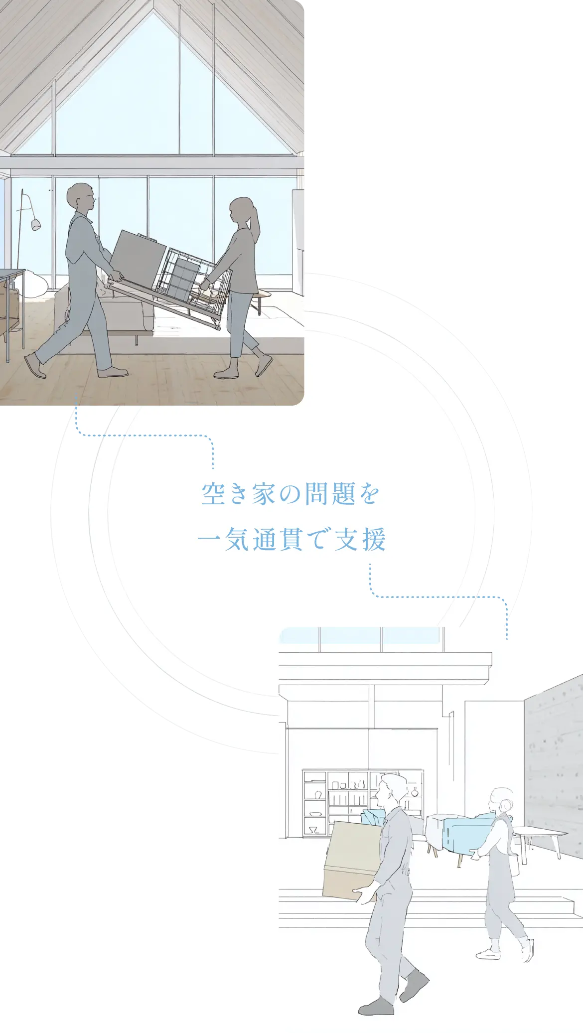 空き家の問題を一気通貫で支援